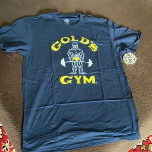 Men’s golds gym T-shirt, large new with ta…